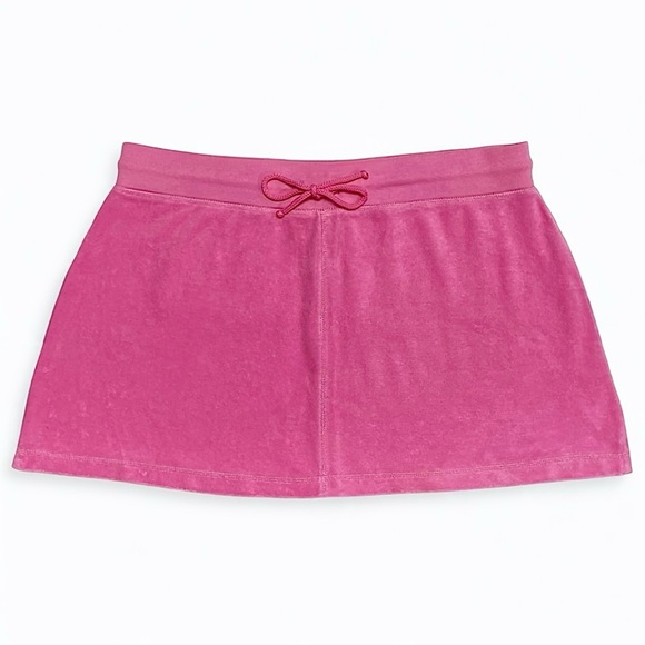 Lilly Pulitzer Dresses & Skirts - Lilly Pulitzer Vintage White Label Terrycloth Mini Skirt Size Lg Pink